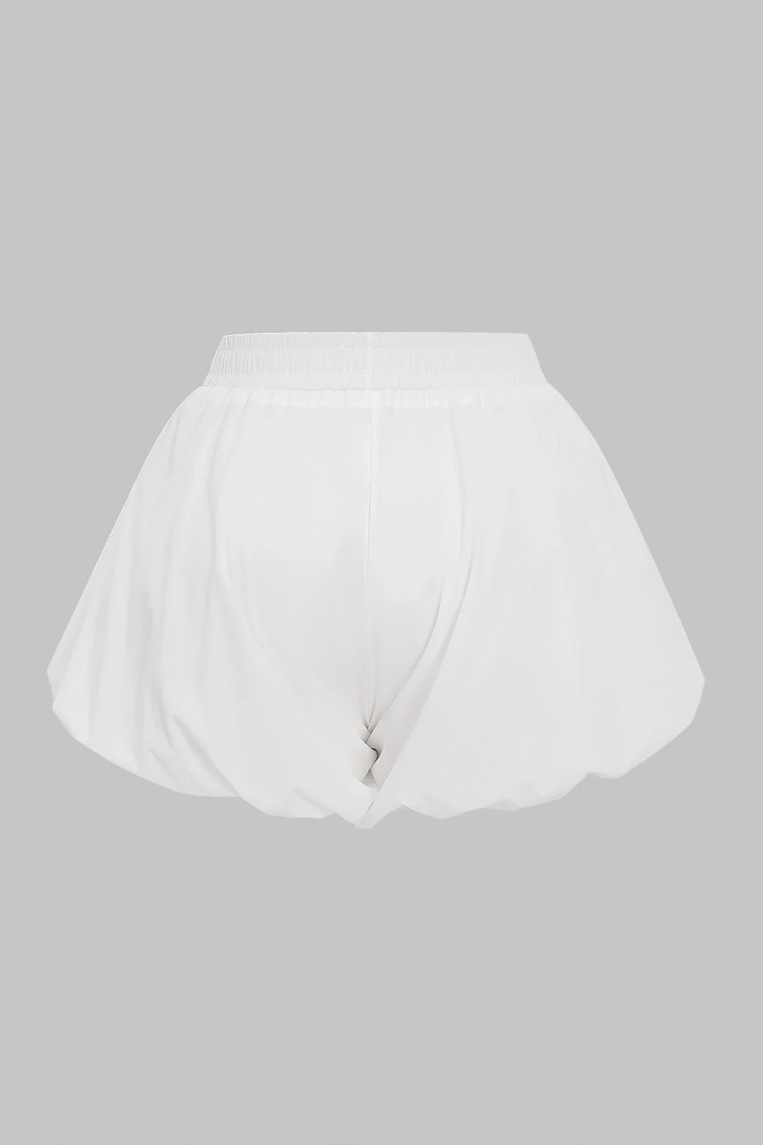Plus Size Puff High Waist Skirt